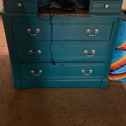 Blue Dresser 