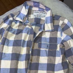 large multicolored flannel 