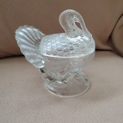 Vintage Turkey Candy Dish