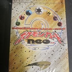 WOTC Pokemon Neo 1 Genesis Japanese Starter Deck