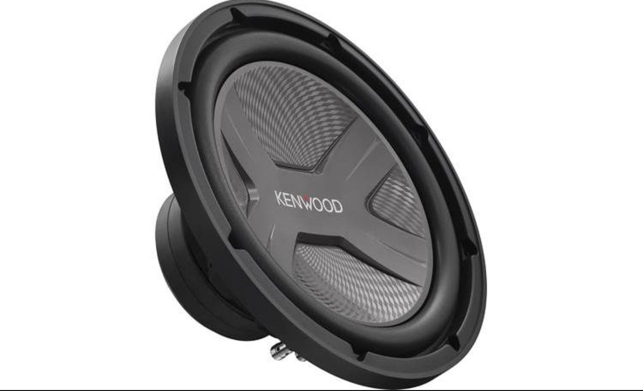 Kenwood KFC-W3041 Car Subwoofer - 2000 Watts Maximum Power, 12 Inch, Single 4 Ohm Voice Coil, Sold Individually