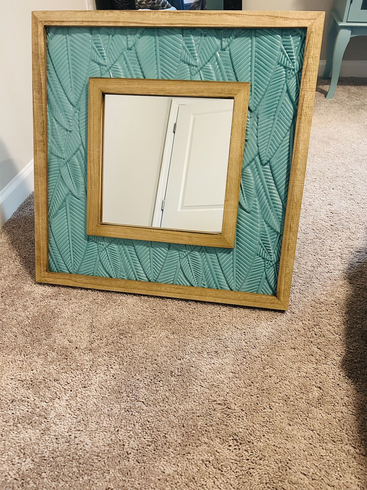 Teal Mirror