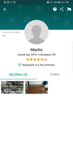 Do not buy from him selling stuff with bedbugs