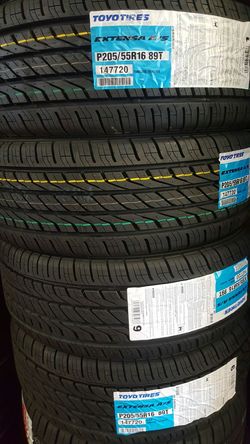 Toyo Extensa all season tires 65k