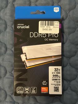 Crucial Pro DDR5 RAM 32GB Kit