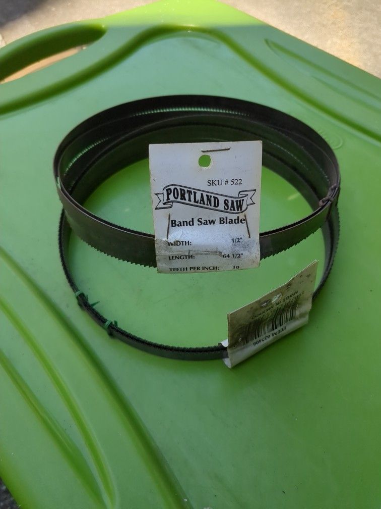 64 And 1/2 In Portland Saw Portable Bandsaw Metal Cutting Blade