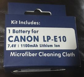 Canon camera battery