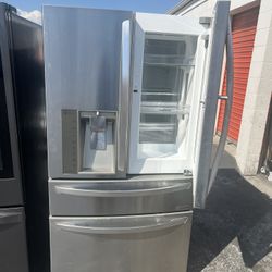 Lg French Door Refrigerator Stainless Steel 