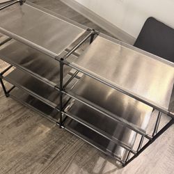 4 Tier Plastic Shoe Rack