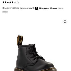 Toddler Dr.Martins Size 4