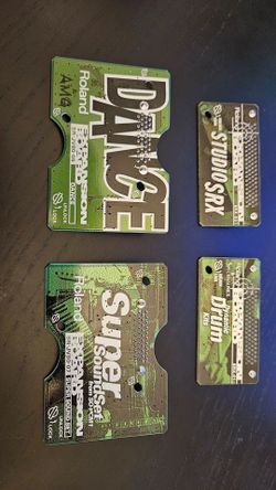 Roland Expansion Boards – SRX-03, SRX-01, SR-JV80-06 Dance, SR-JV80-07
