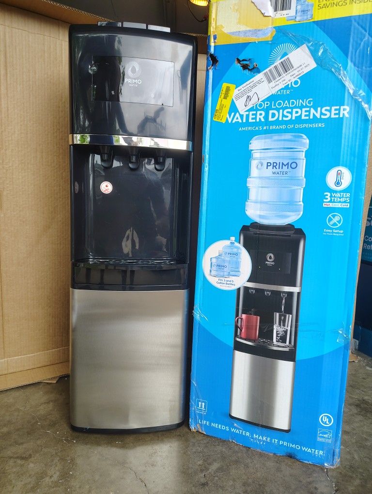Primo Water™ Top Loading Pro Temp Water Dispenser, Black