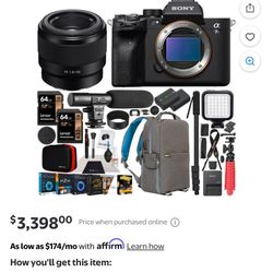 Sony A 7 S iii & Mini 2 Dji Drone 