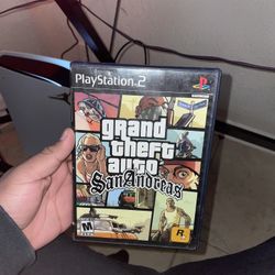 PS2 GTA SAN ANDREAS 