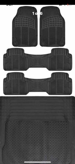 Premium MOTORTREND floor mats all weather $15-$20 full sets new/TAPETES HULE GRUESO PARA AUTOS NUEVOS