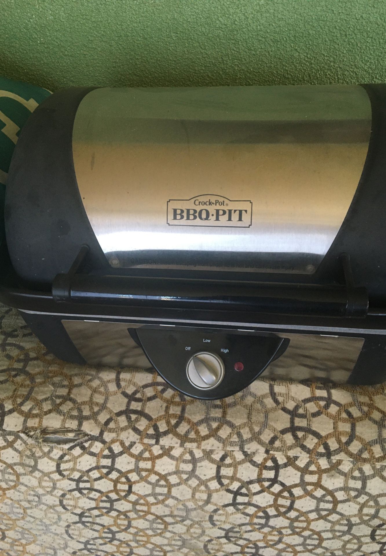 Crock pot bbq pit