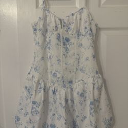 I Heart Spring- Bubble Mini Dress 
