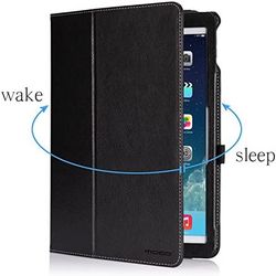 MoKo Case Fit iPad Air 2 - Black with Auto Wake/Sleep