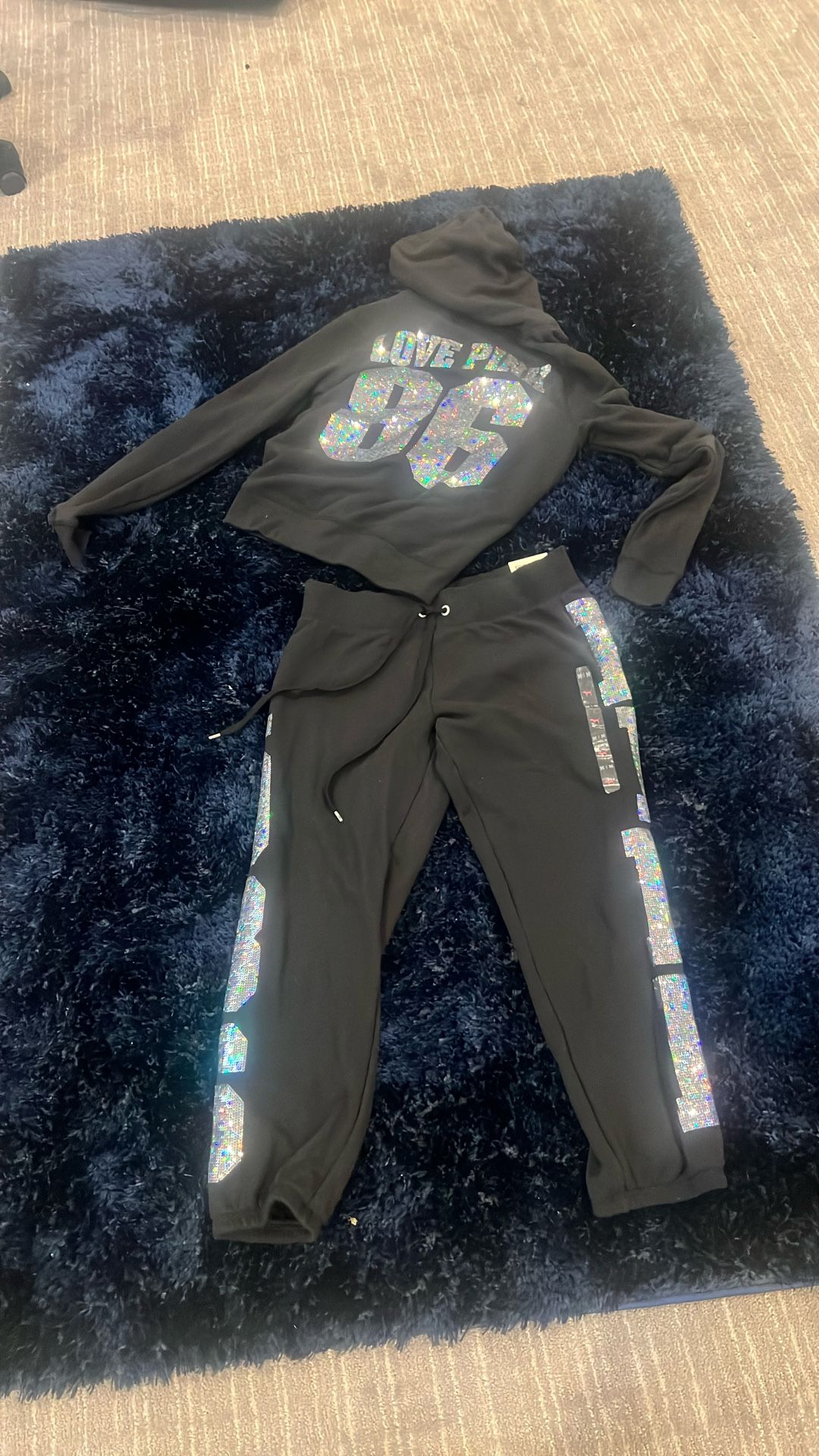 Pink Woman Sweatsuit