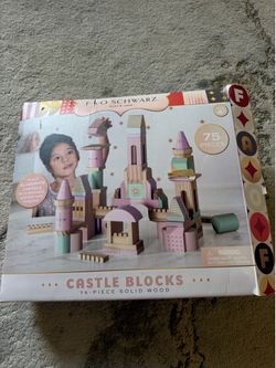Wooden building blocks