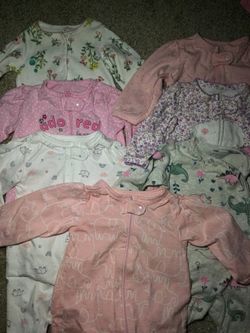 Baby girl one piece pajamas 3 months