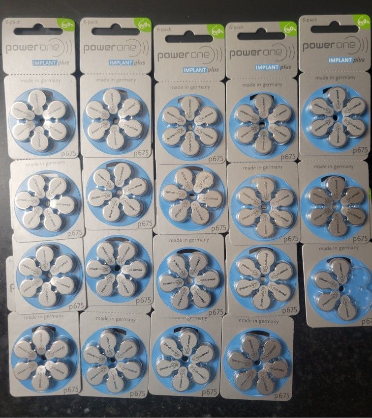 Powerone Implant p675 Batteries