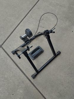 Akonza Bike Trainer Stand w/ Front Wheel Riser