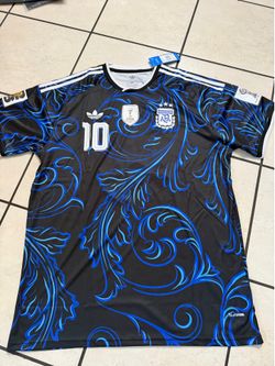 Argentina away  #10 Messi size 4xl slim fit