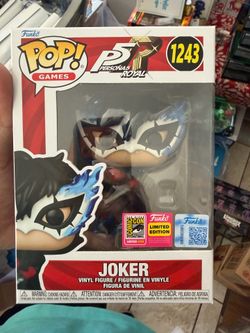 Sdcc funko pop JOKER PERSONA 5