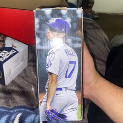 Joe Kelly Signed Mariachi Bobble head 