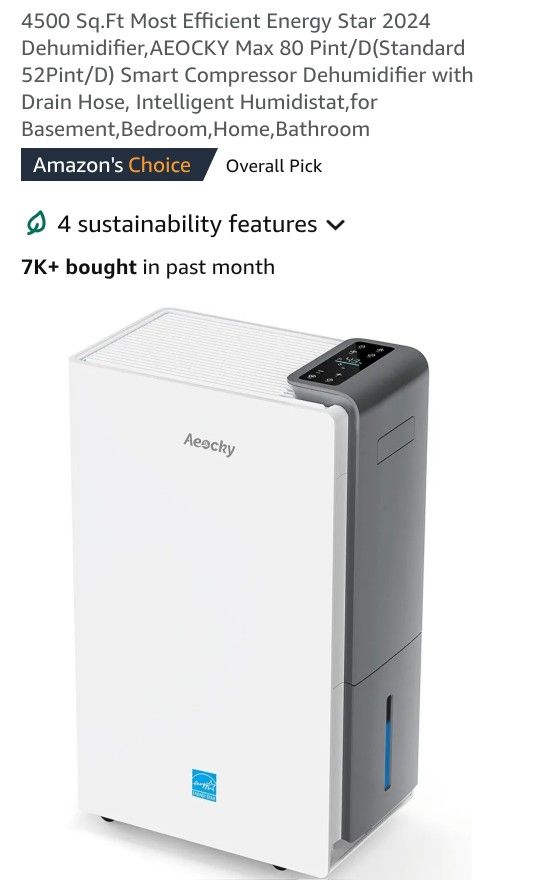 Dehumidifier AEOCKY