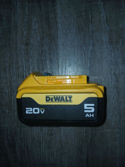 DeWalt 20V Max 5Ah Lithium-Ion Battery