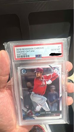 Shohei Ohtani rookie card