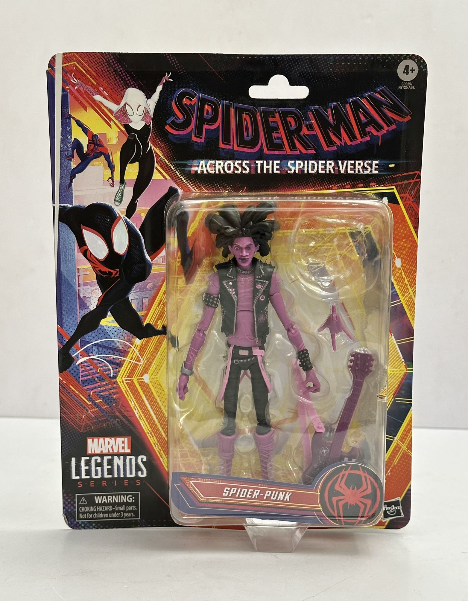 Marvel Legends Across The Spider-Verse Spider-Punk (Missing Extra Head)