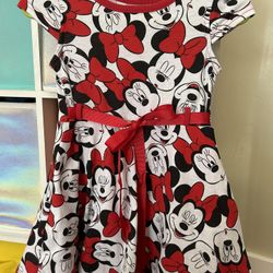 Toddler Girls Minnie Mouse Dress 