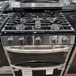 New LG 30” Smart Gas Double Oven Stove 