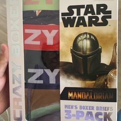 Crazy Boxer 3 Pack brief boxers (Star Wars) The Mandalorian