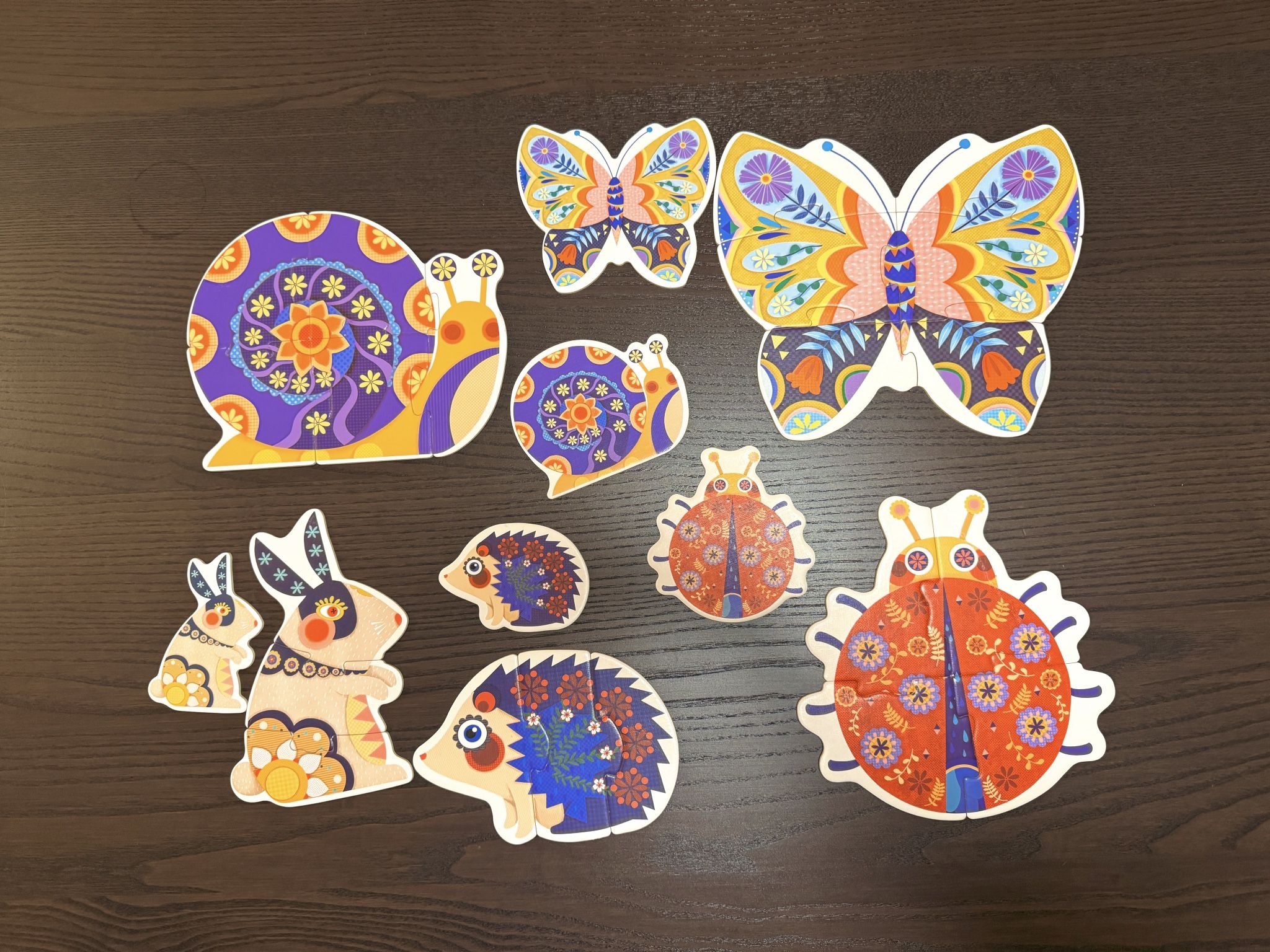 Mideer Animal Shaped Jigsaw Puzzles