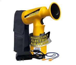 WoodsCan Hornet Sport – Rechargeable Electric Air Horn, 121dB Ultra-Loud