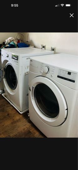 Washer and dryer set