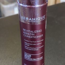 Keranique Revitalizing Keratin Conditioner Boost For Color Treated Hair 8 oz NEW