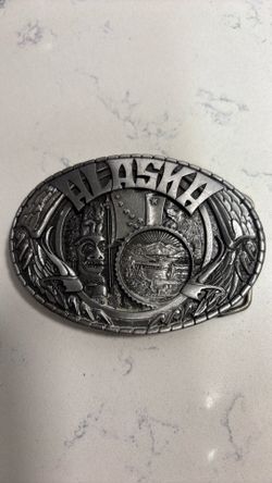 Alaska belt buckle.