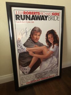 Runaway Bride Signed Poster