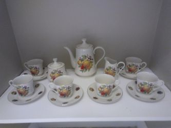 Tea Set And Dinner Plates
