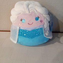 New Squishmallow 10" Disney Frozen Elsa