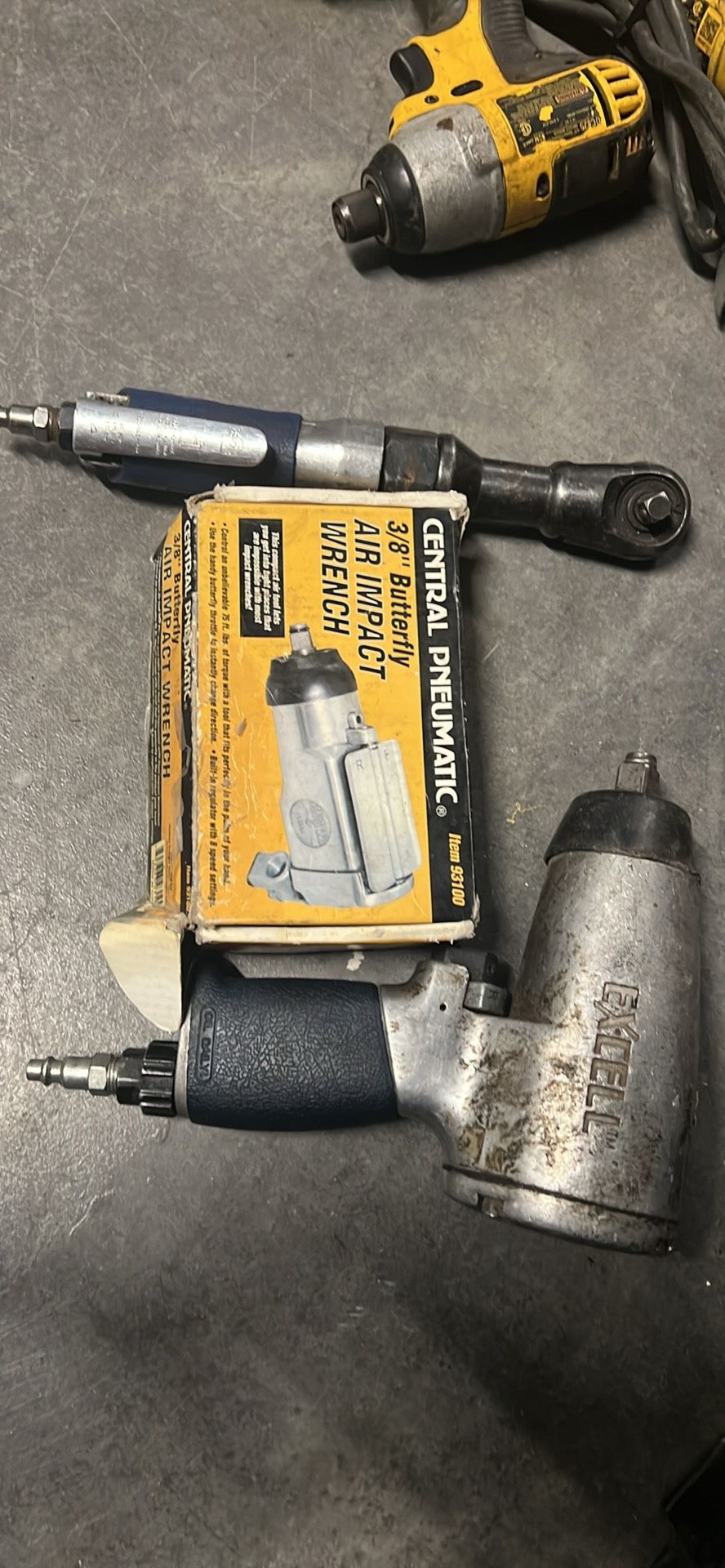 Impact Wrench + Drills Etc