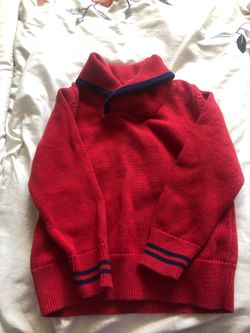 Toddler Red Sweater