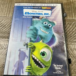 Disney Pixar Monsters Inc DVD for Sale in City Of Industry, CA - OfferUp
