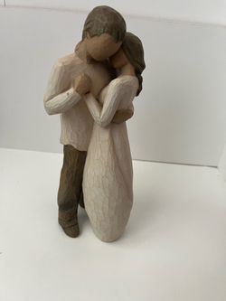 Willow Tree Embracing Couple Figurine