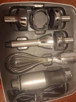 KitchenAid Immersion blender with attachments